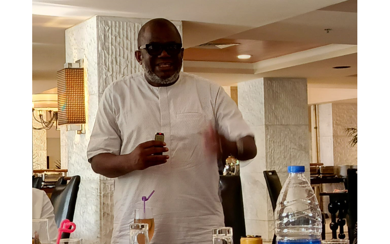 Hajj Liameed Gafar at the Federal Palace Hotel, Victoria Island, Lagos. Special thanks to you Hon Elegbeleye, Barr Orbih, Ntiese Williams, Mojeed, Waheed Akanni, Onome, Fanny Amun, Jide