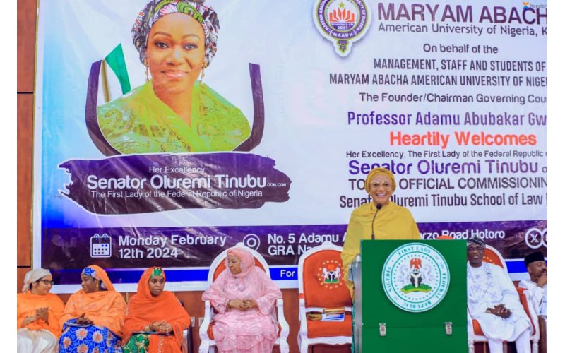 Remi Tinubu Endows N50m To Maryam Abacha American University Best Law Student
