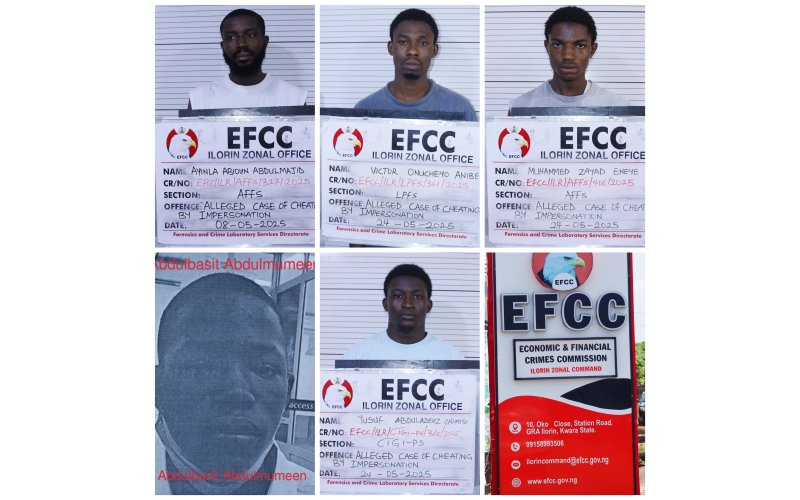 Ilorin Courts  Jail  Five Internet Fraudsters  