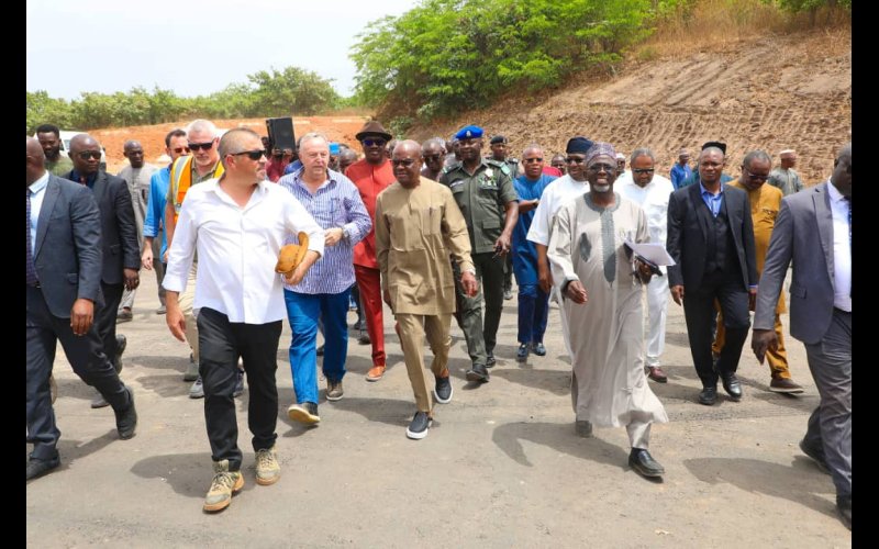 Wike Inspects Ongoing Projects In Guzape Diplomatic Zone, Others