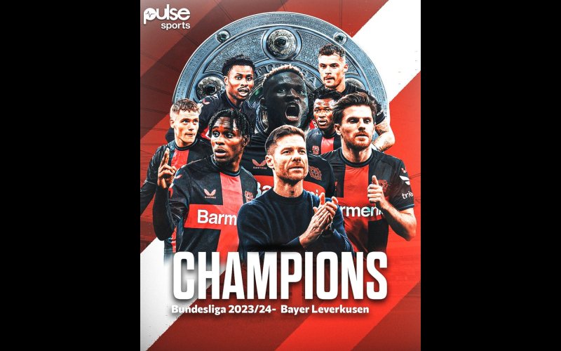 Bayer Leverkusen Win Bundesliga For First Time In 119-year History