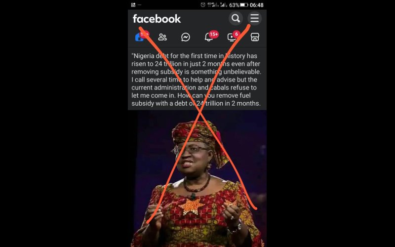 Ngozi Okonjo-Iweala Debunks Viral Post About Nigeria's Debt