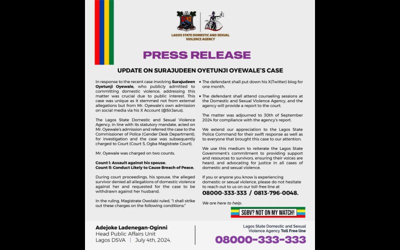 Jarus Wife Aminah Oyewole Denied All Allegations Of Domestic Abuse