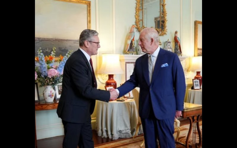 King Charles receives New British Prime Minister