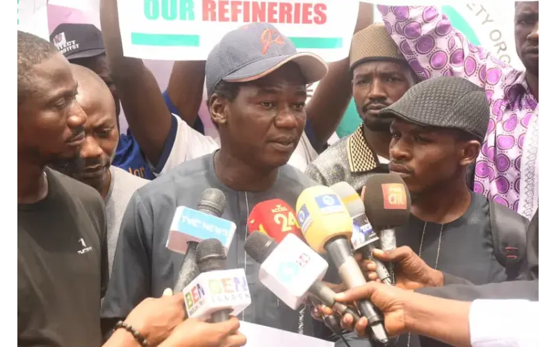 Protests In Abuja Over Fuel Scarcity