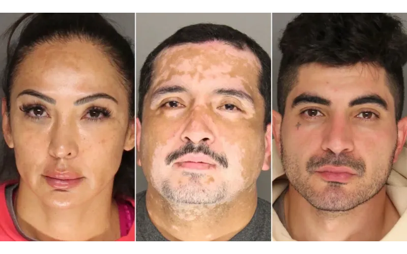 A California woman was targeted in a mortgage scam to take her home then killed in a murder-for-hire plot, sheriff says.