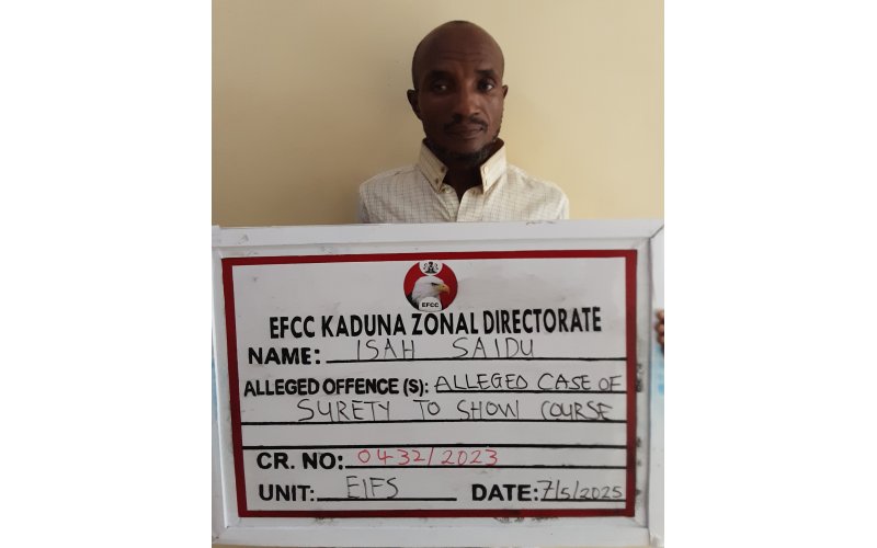 EFCC Arraigns Two for False Information in Kaduna   