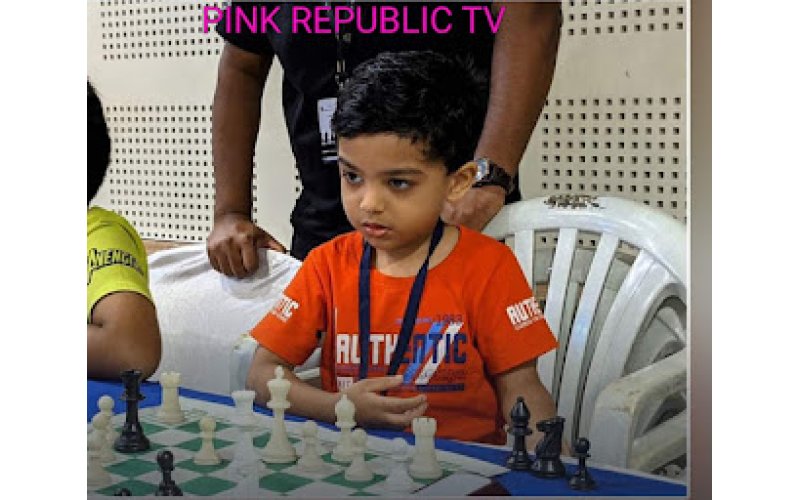 3-YEAR-OLD INDIA BOY BECOMES THE YOUNGEST RATED CHESS PLAYER EVER.