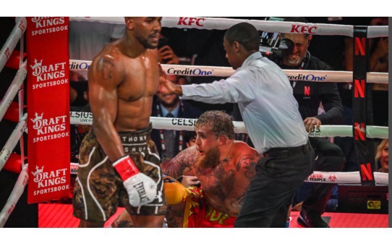 Anthony Joshua Knocks Out Jake Paul in Controversial $184m Netflix Bout