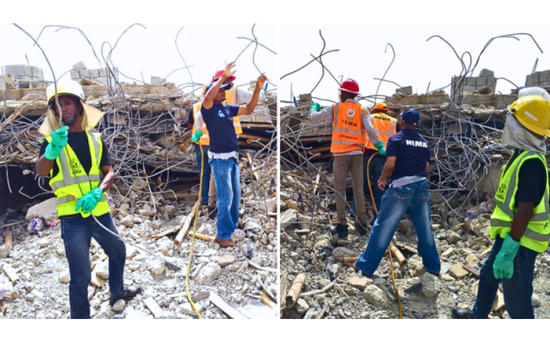 Seven Injured as Two-Storey Building Under Construction Collapses in Abuja