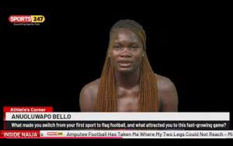 Nigeria’s Flag Football Captain, Anuoluwapo Bello: “No Regrets Dumping Basketball”