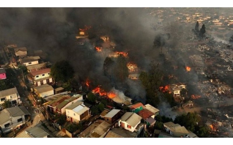 At Least 112 Dead In Forest Fires as Chile Experiences Worst Disaster In Years