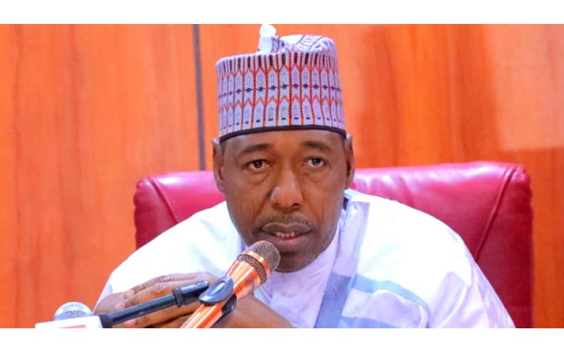 Zulum Dissolves Borno Executive Council Ahead of 2027 Elections