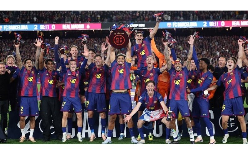 Barcelona Crush Real Madrid To Seal Back-to-Back La Liga Titles