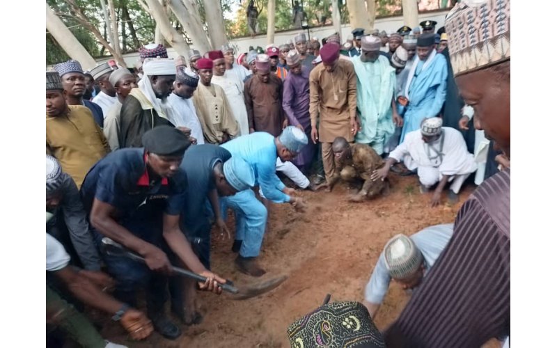 Late Gen Muhammadu Buhari Finally Buried!
