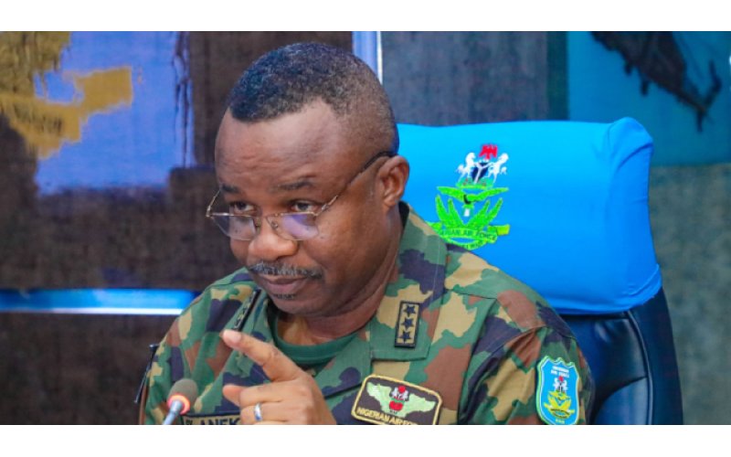 Air Chief Orders Stronger Airstrikes Against Terrorists Nationwide