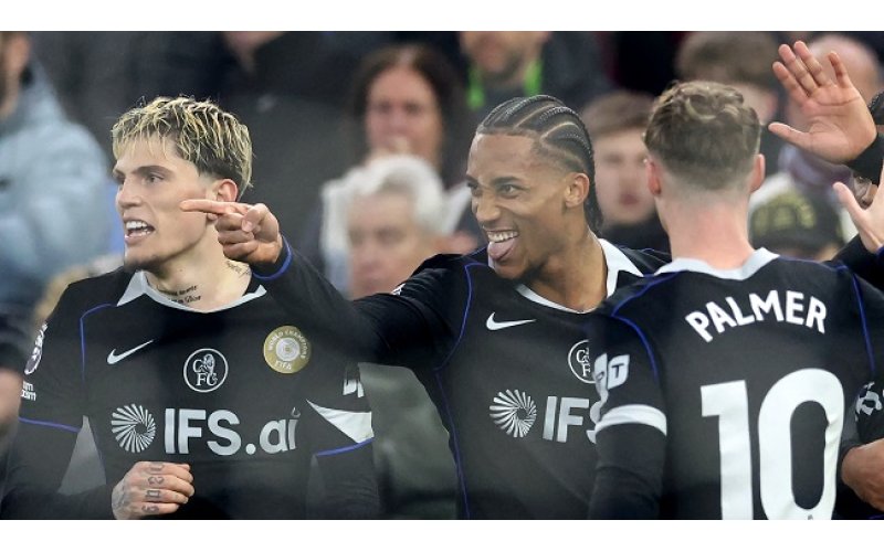 Chelsea Come From Behind to Beat Aston Villa, Joao Pedro Scores Hat-Trick