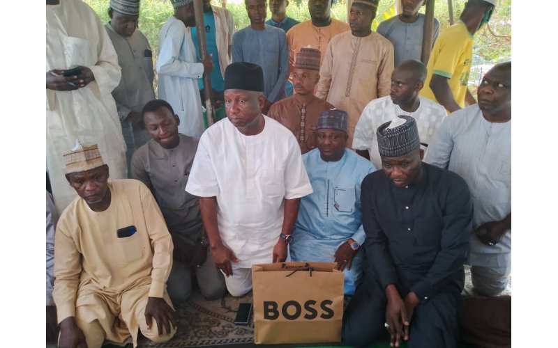 NFF, NPFL pay condolence visit to family of late Mohammed Sani Abdul 