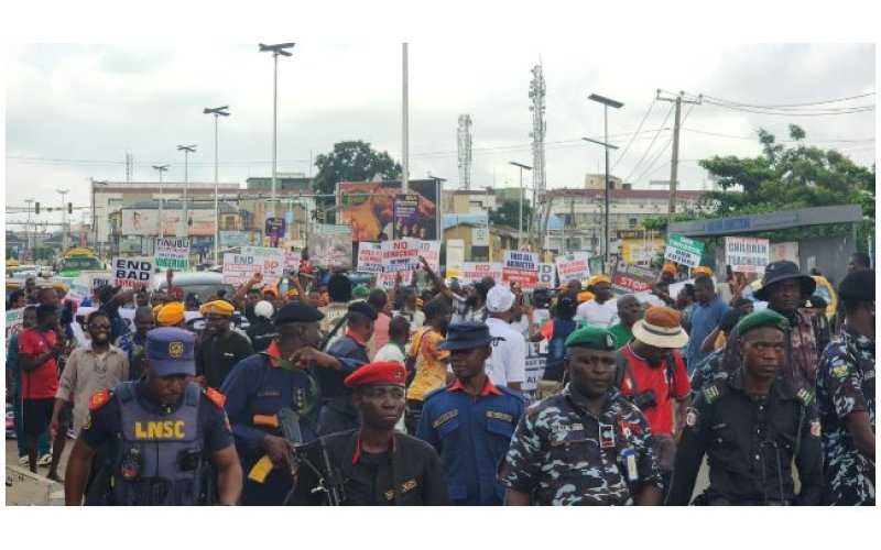 Nigerians Rally on Democracy Day Over Insecurity and Economic Hardship