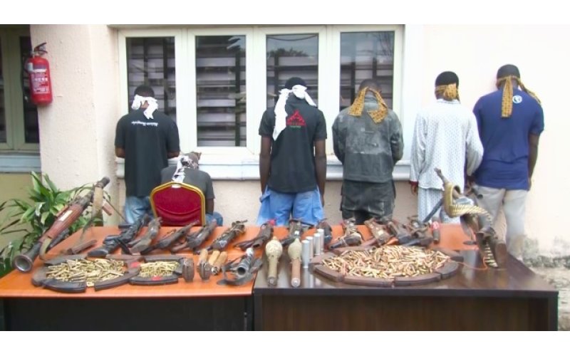 Mbah Hails Security Agencies as DSS Recovers Weapons, Arrests Suspects Linked to Enugu Attacks