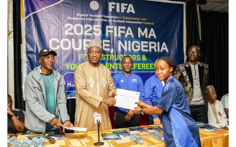 FIFA MA Course: Gusau, FIFA instructors harp on hard work, integrity and fraternity  