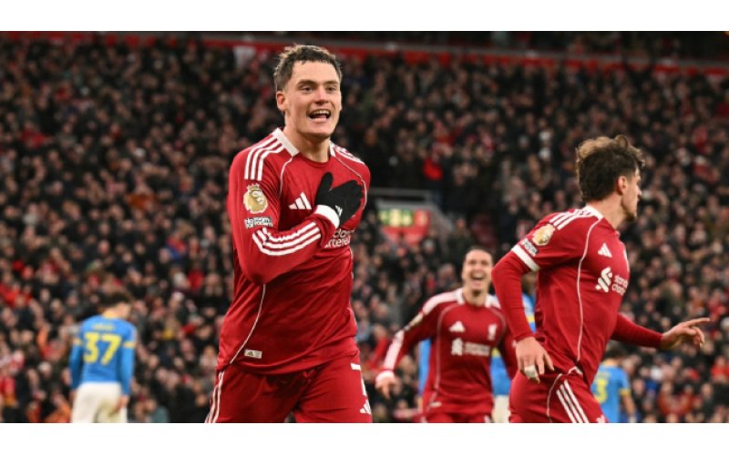 Wirtz Nets First Liverpool Goal as Reds Beat Wolves in Emotional Anfield Tribute to Jota