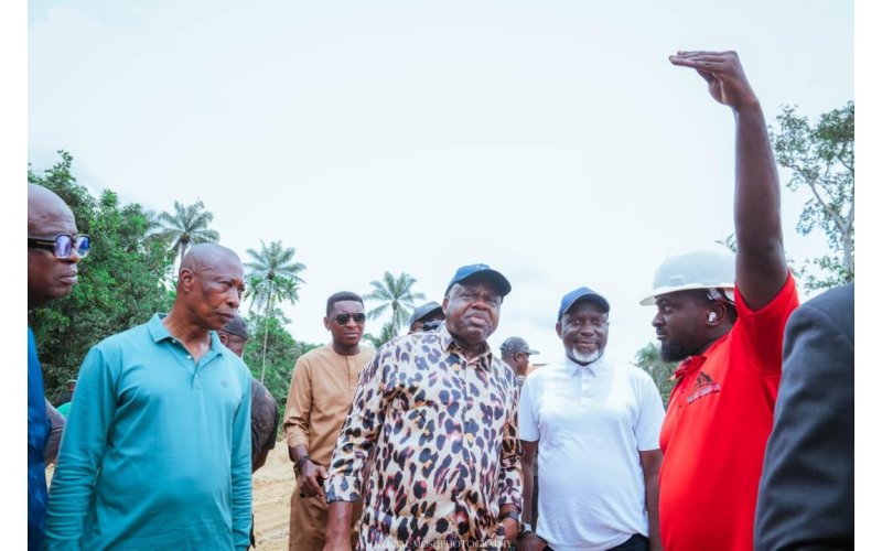 Work On Akaba-Okodi Road Impressive, Says Gov Diri