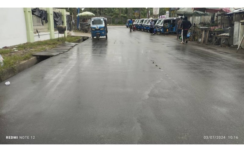 Relief as Tantita Repairs Delta Roads 