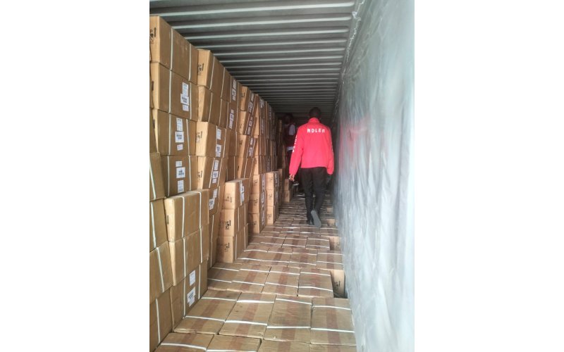 NDLEA intercepts 31 million pills, bottles of opioids worth N17.9billion at Lagos, PH ports