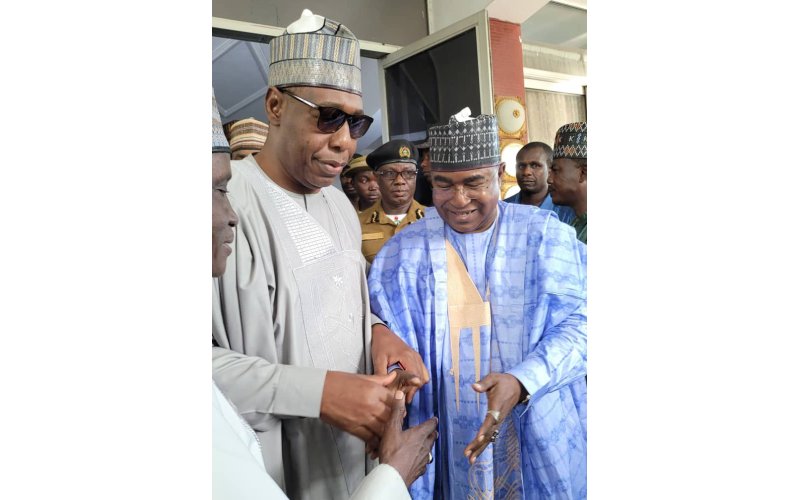 Flood disaster: Marwa in Maiduguri, facilitates donation of N120million worth fertilizer to Borno govt