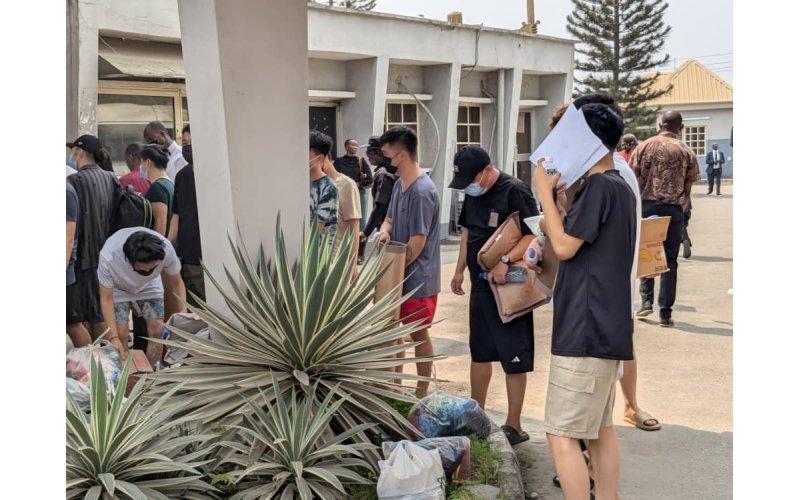 EFCC Arraigns 29 Chinese, 10 Filipinos, Three Others for Alleged Internet Fraud in Lagos  