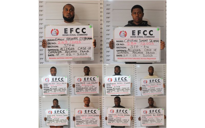 Court Jails 21 Internet Fraudsters in Benin City