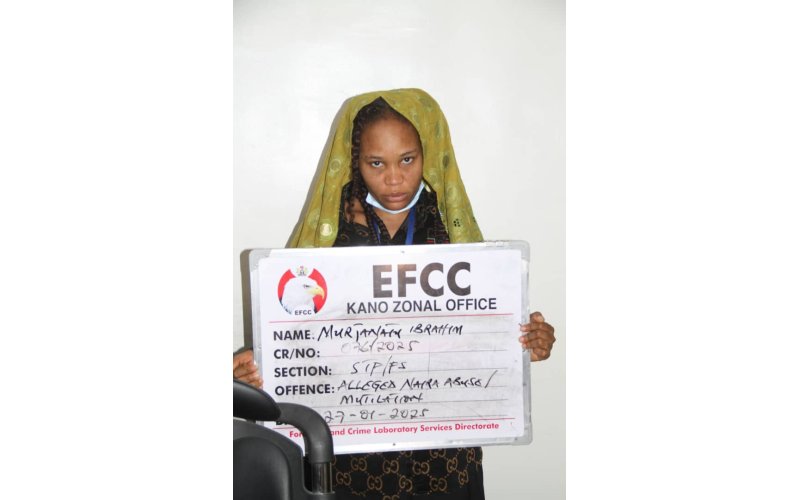 EFCC Arrests Kano TikTok Influencer, Murja Kunya for Alleged Naira Mutilation  