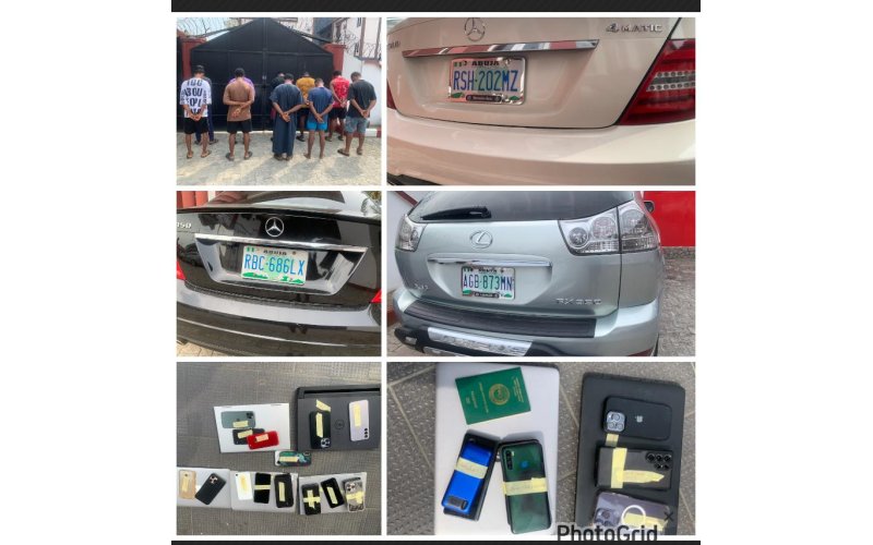 EFCC Arrests 10 Suspected Internet Fraudsters in Uyo