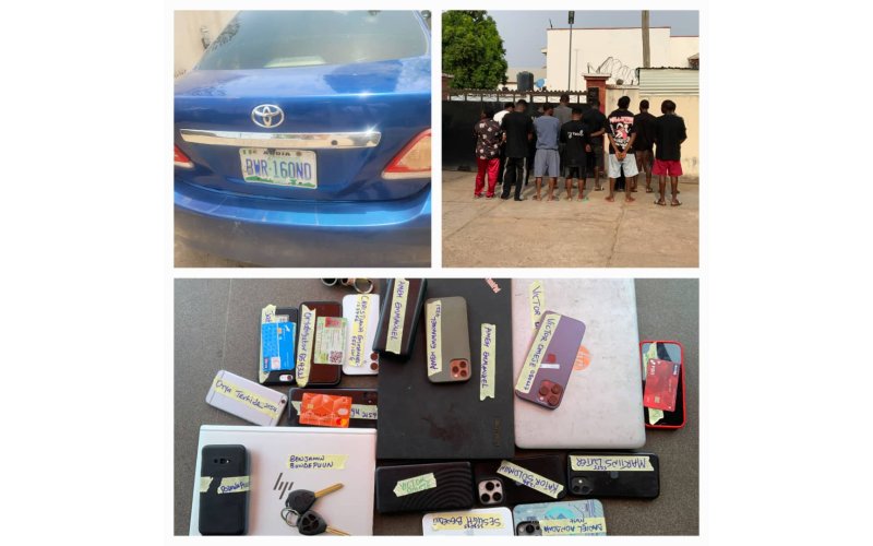 EFCC  Arrests  25 Suspected Fraudsters in Makurdi  