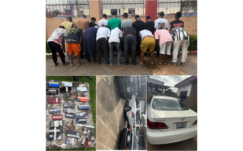EFCC Arrests 19 Suspected Internet Fraudsters in Benin City