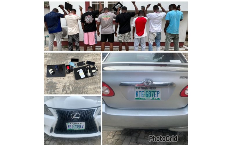 EFCC Arrests 17 Suspected Internet Fraudsters in Uyo