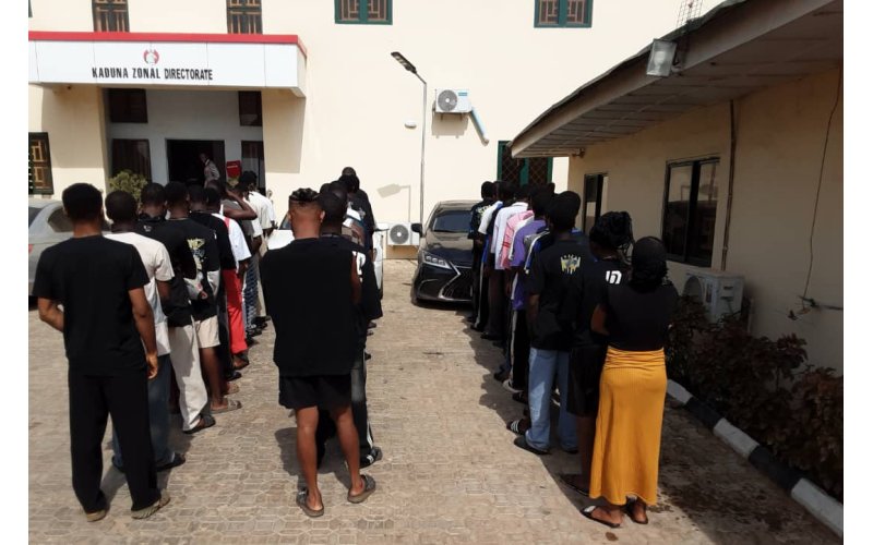 EFCC Arrests 40 Suspected Internet Fraudsters in Niger State  