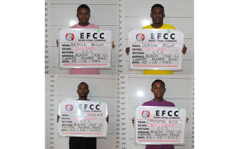 Court Jails Eight Internet Fraudsters in Benin City  