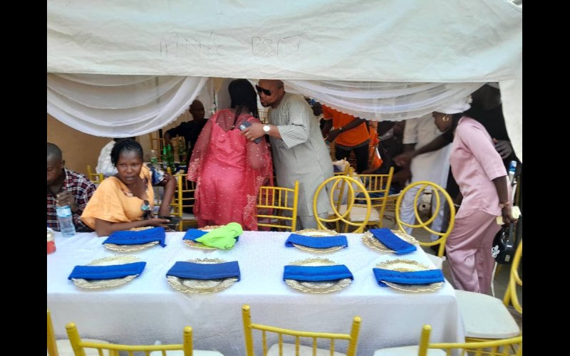 Italy-based Kunle Bajowa Pulls Former Players, Royal Father, Many Othees To Memorial Party Of Late Dad