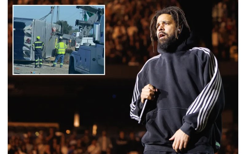 J. Cole Cancels Sacramento Concert After Touring Crew Member Dies in Truck Crash