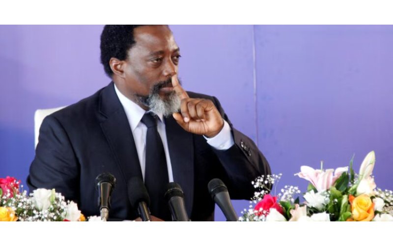 DR Congo Court Sentences Ex-President Kabila to Death Over Treason, Rebel Ties