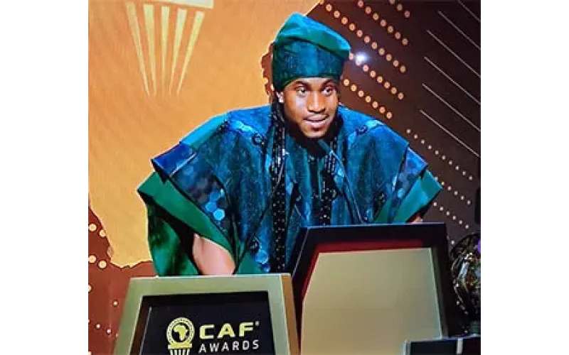 2024 CAF Awards: Lookman is King, as Gusau dedicates Falcons’ award to Oluremi Tinubu  