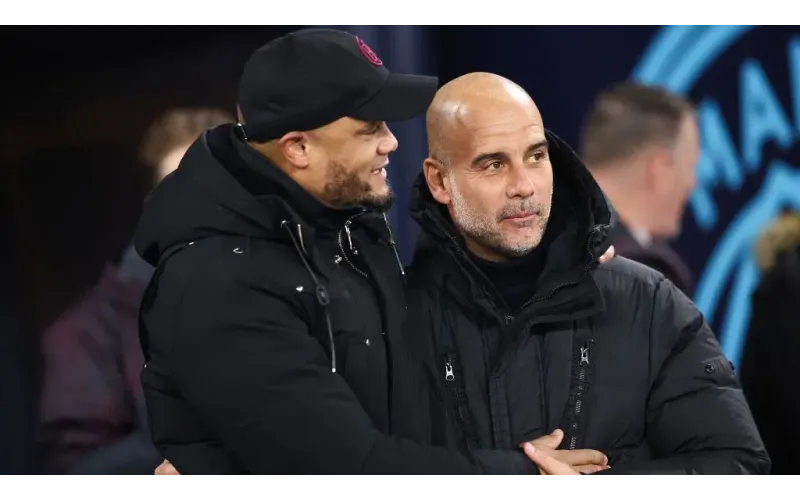 Kompany Credits Guardiola for Inspiring His Coaching Career