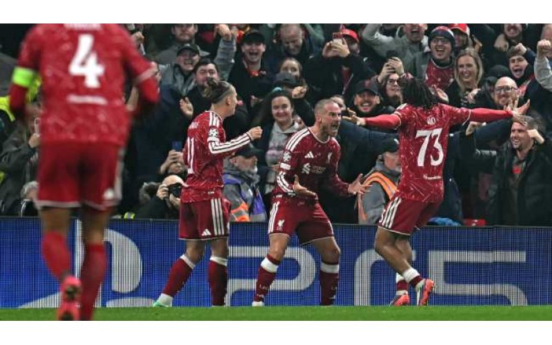 Liverpool Fight Back From 2-0 Down to Beat Villarreal 4-3 in Seven-Goal Champions League Thriller