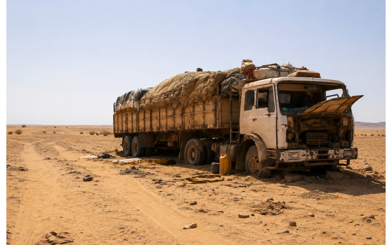49 Die of Thirst After Truck Breaks Down in Sahara Desert, Two Survivors Raise Alarm