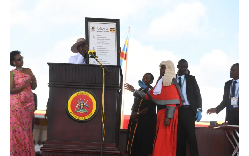 Museveni Sworn In For Seventh Term As Uganda’s President After 2026 Election Victory