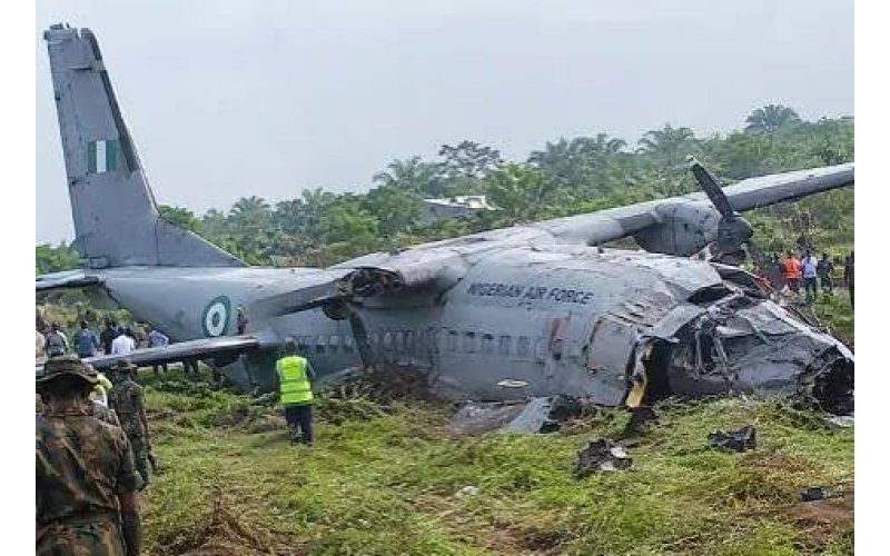 NAF Begins Rescue Operation After Aircraft Crash in Ondo