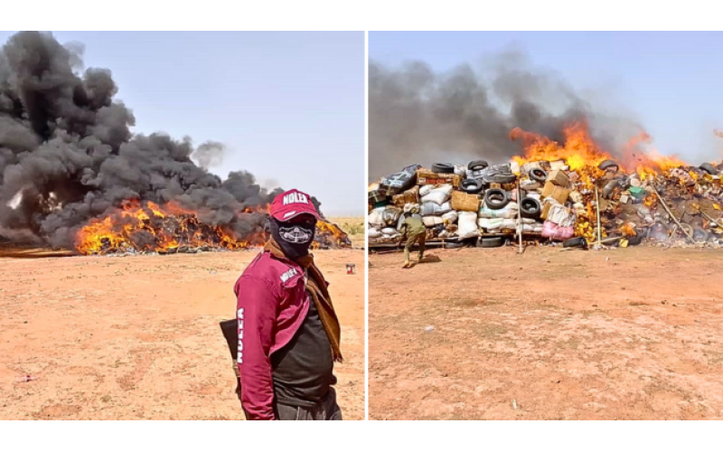 NDLEA Destroys Over 25,000kg of Illicit Drugs Worth Billions in Kebbi State