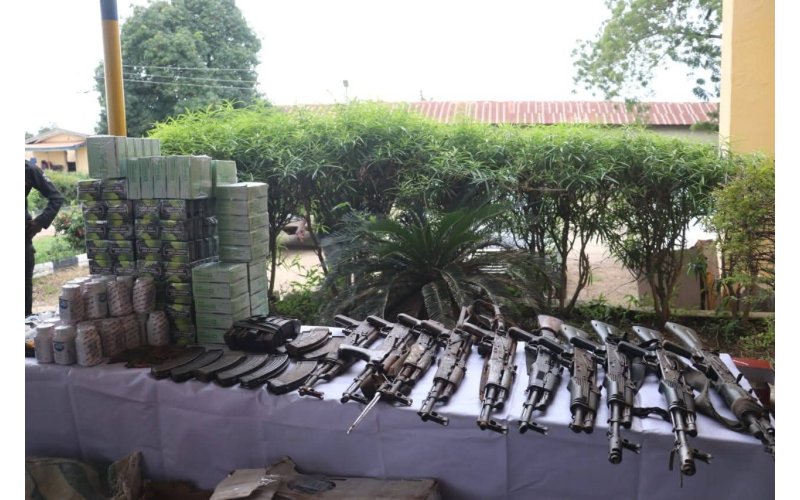 Niger Police Arrest Five Suspected Kidnappers, Recover 10 AK-47 Rifles in Major Crackdown